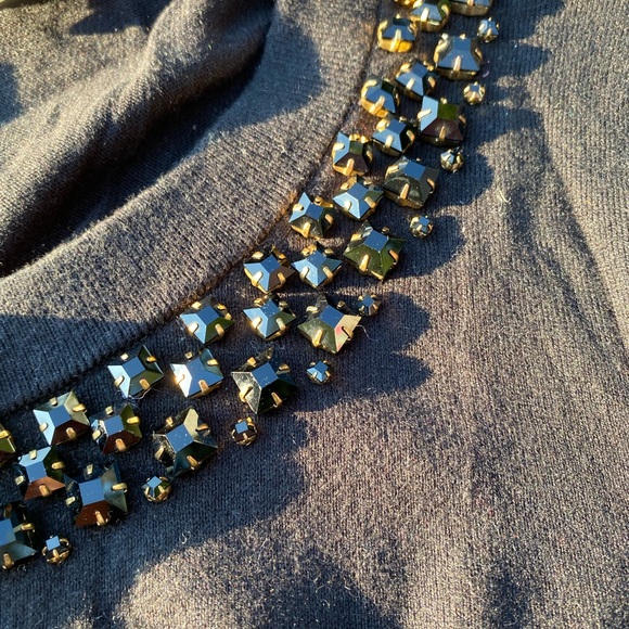 GUC Kate Spade jeweled cardigan - Picture 2 of 6